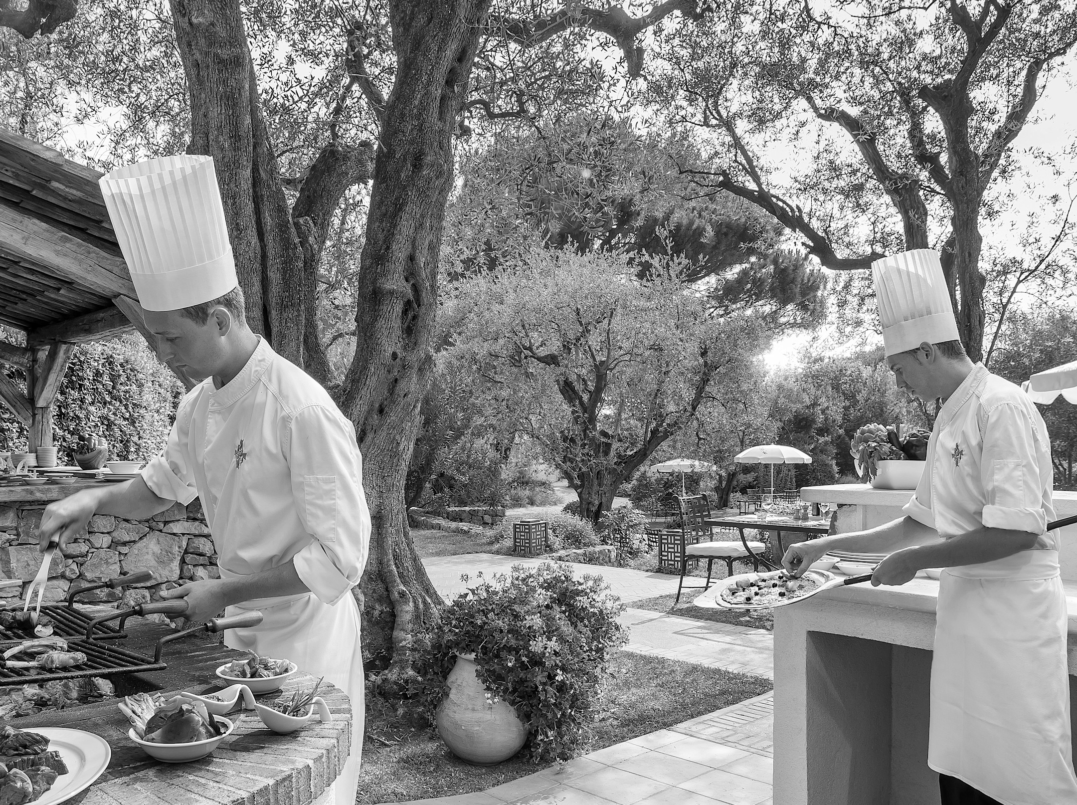 CSM - L'Oliveraie team black and white